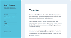 Desktop Screenshot of economics-maths-tutor.com